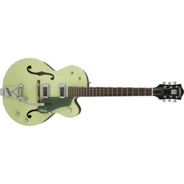 Gretsch G6118T Anniversary Bigsby Two Tone Smoke Green