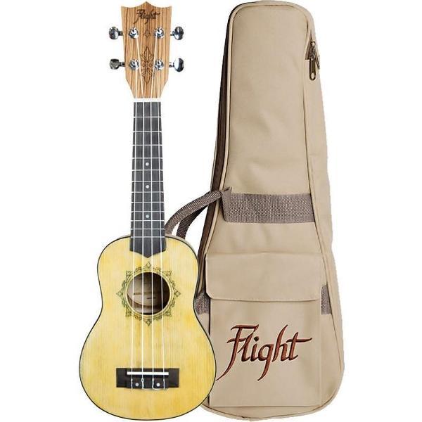 Flight: DUS330 Relic Soprano Ukulele (With Bag)