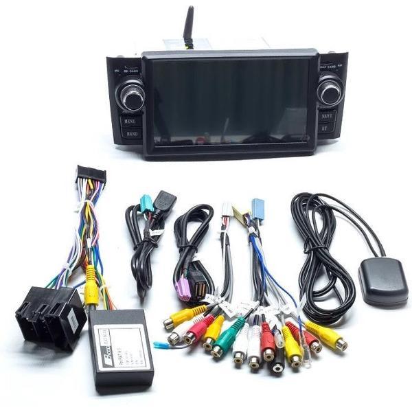 Fiat Grande Punto Linea met ingebwoude CarPlay 2007-2012 Android 10 navigatie en multimediasysteem bluetooth usb wifi