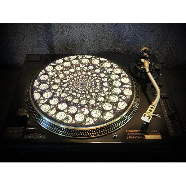 Zoetrope Felt Turntable Slipmat “Time Traveler 1”
