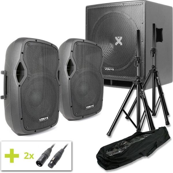 Vonyx complete Actieve 2.1 Live Set 2800W