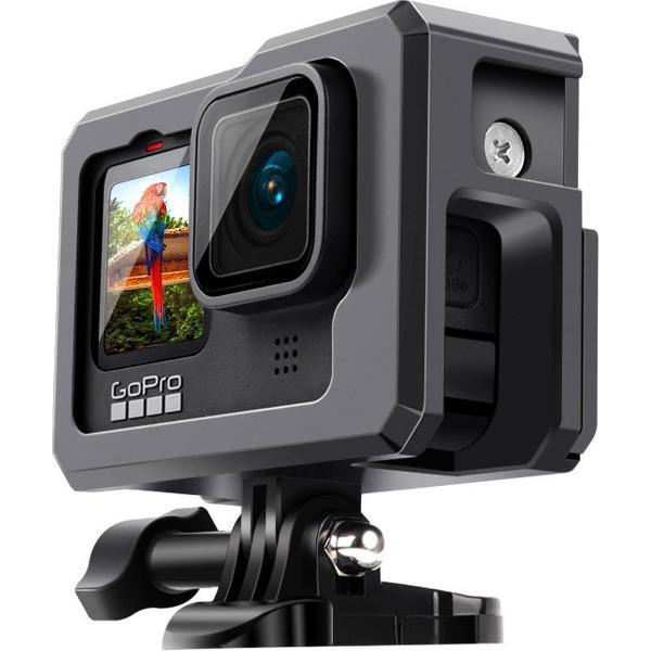 Frame voor GoPro Hero 9 – Aluminium Open Behuizing – Zwart