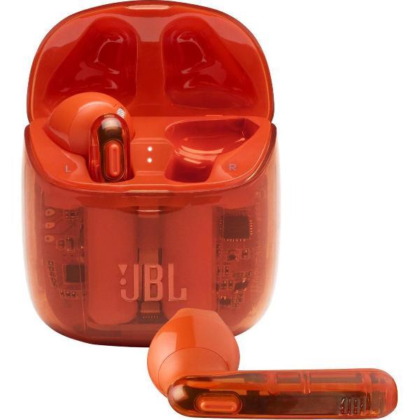JBL TUNE 225TWS Ghost Oranje - Volledige draadloze oordopjes