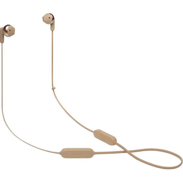 JBL T215 - Draadloze Bluetooth In-ear oordopjes - Goud