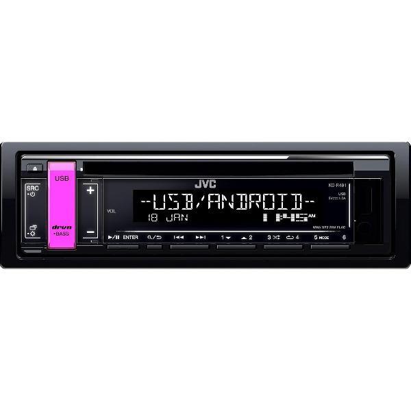 JVC KDR491 - Autoradio enkel din - CD/USB