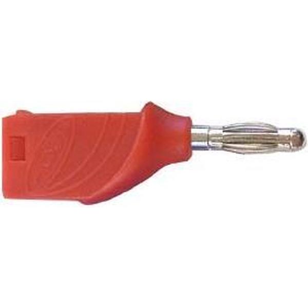 BANANA PLUG 4mm STACKABLE - RED (CM20R)