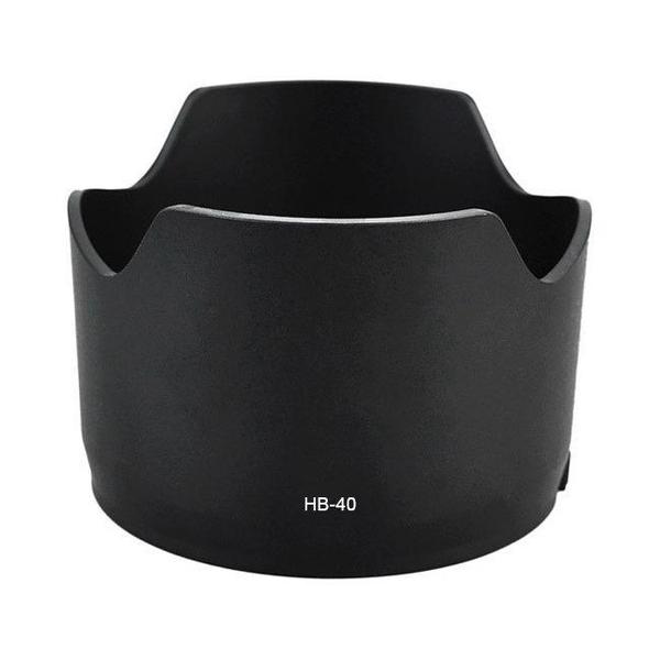 Zonnekap type HB-40 / Lenshood voor Nikon objectief (Huismerk)