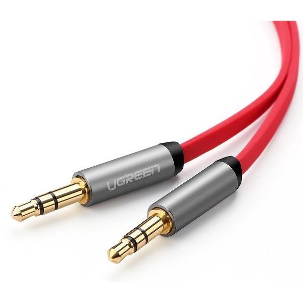 Ugreen 10792 1m 3.5mm 3.5mm Rood audio kabel