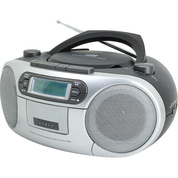 Soundmaster SCD7900SW DAB+, CD Boombox met, MP3, cassette, USB