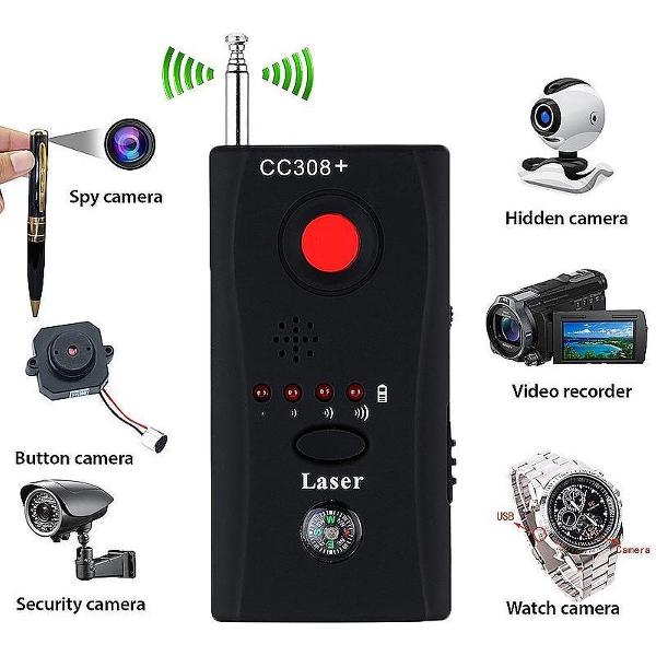 Anti Spy Apparaat - Spy Sweeper Bug - Anti-Afluiste Aapparatuur - Verborgen GPS Tracker &