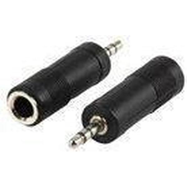 audio adapter 6.25mm audio jack naar 3.5mm audio jack adapter