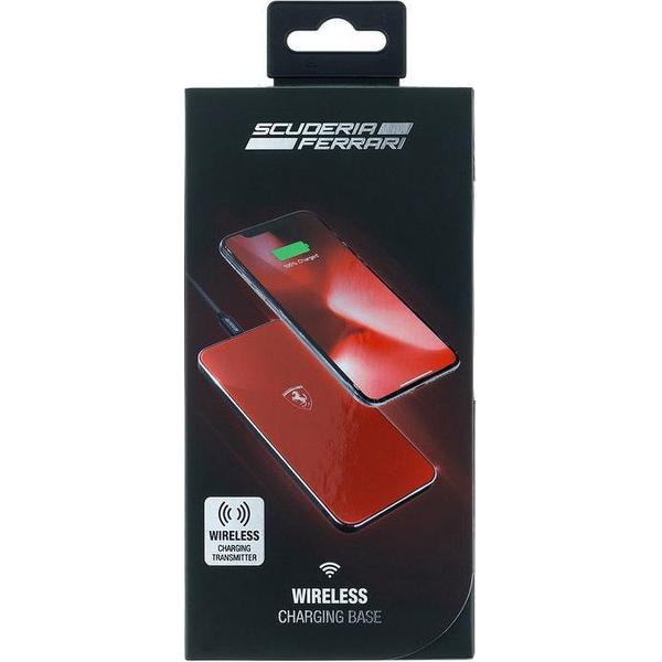 Ferrari Wireless Charging Base / Inductief Laadstation - Rood