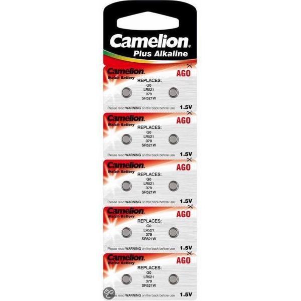 Lithium knoopcel LR521 / AG0 (10 stuks)