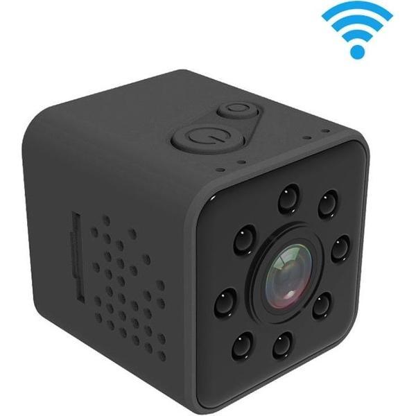 SQ23 mini camera met wifi! Digitale video recorder, 1080p, 30fps, waterdichte behuizing tot 30m, IR nachtzicht (zwart)
