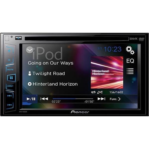 Pioneer AVH-190DVD Zwart autoradio