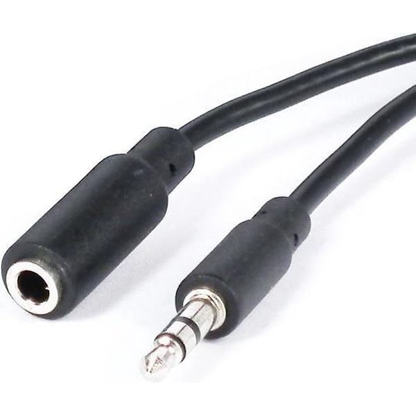 Audio verlengkabel, Jack 3.5 mm, 1 meter
