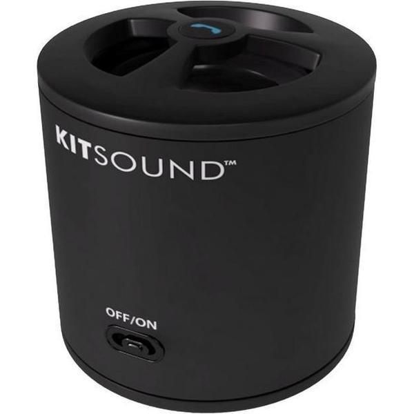 KitSound Pocketboom bluetooth speaker - Zwart