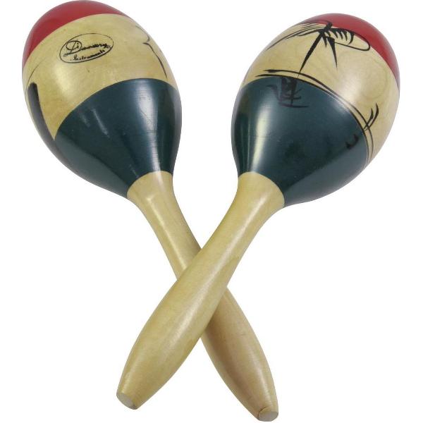 DIMAVERY Maracas Jamaika, wood 2x