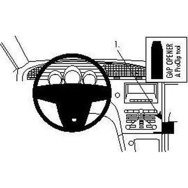 Brodit Proclip Angled Mount (854514)