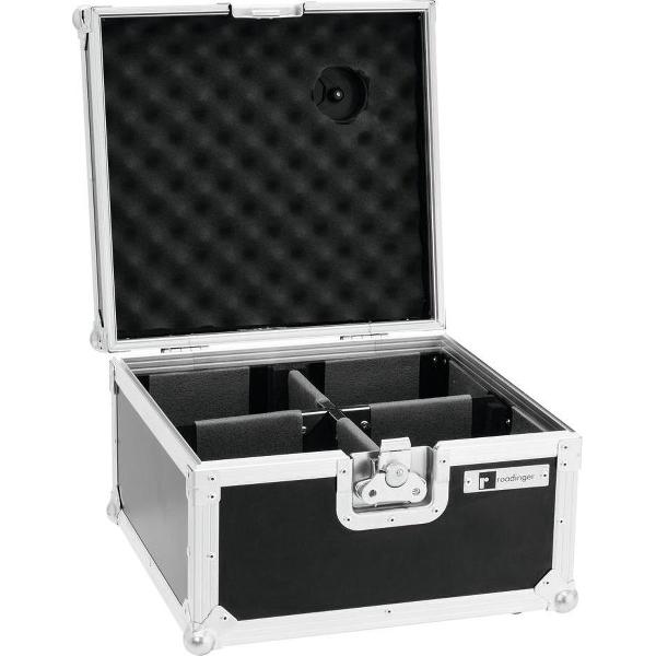 ROADINGER Flightcase 4x AKKU UP-4