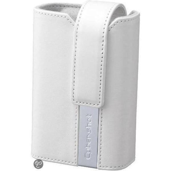 Sony LCS-WG/W lederen cameratas- Wit