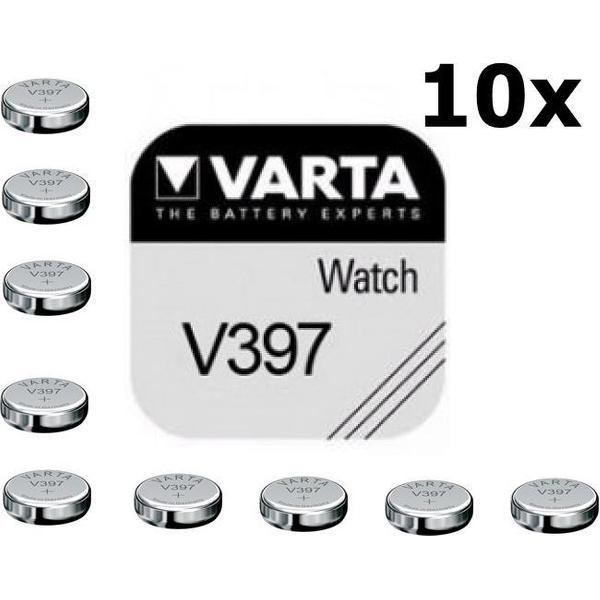 Varta V397 30mAh 1.55V knoopcel batterij - 10 stuks