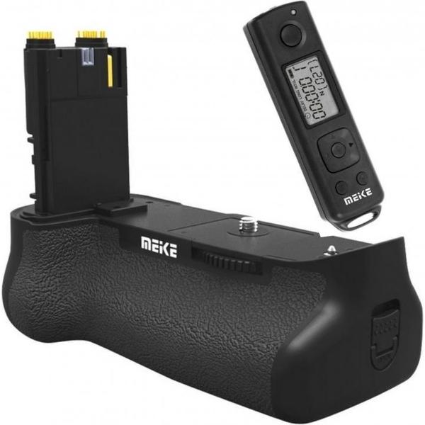 Batterijgrip + Remote voor de Canon 7D Mark II (Battery Grip / Batterijhouder) Meike MK-7DR2
