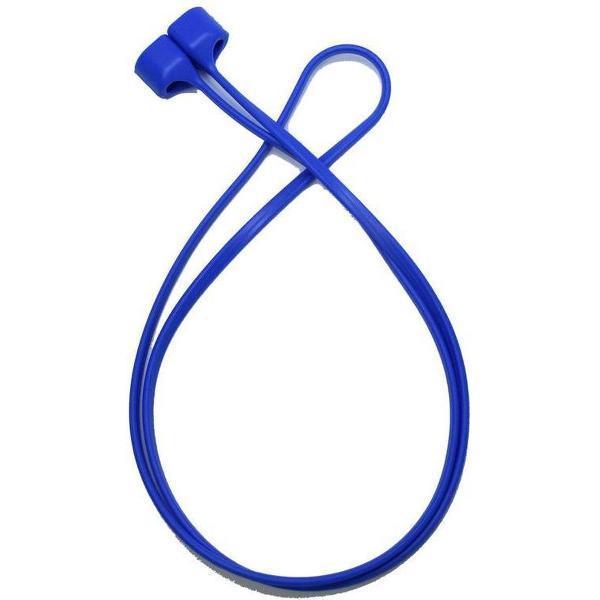 Silicone Series Magnetic Anti-lost Strap Geschikt voor Apple AirPods - Blauw