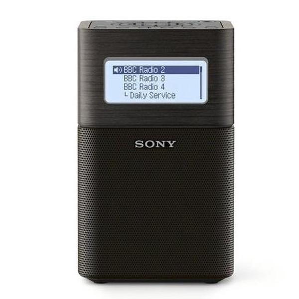 Sony XDR-V1BTD - Draagbare DAB+ radio met Bluetooth en wekker - Zwart