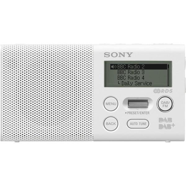 Sony XDR-P1DBP - DAB+ radio - Wit