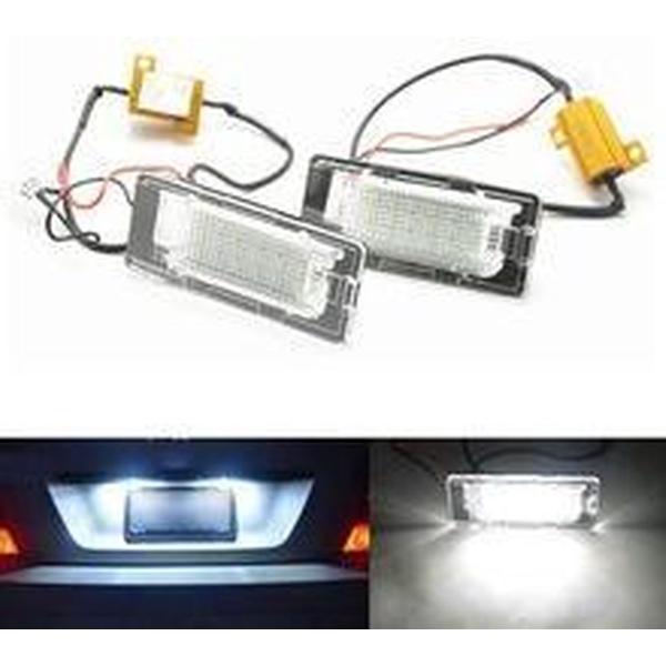kentekenplaat led verlichting 6000k errorvrij passat touran touareg polo