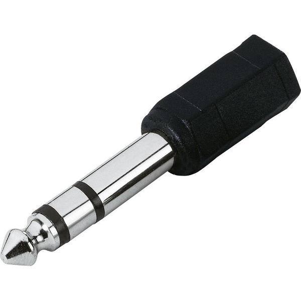 Jack Verloopstekker 6.3mm Male - Contra 3.5mm Female
