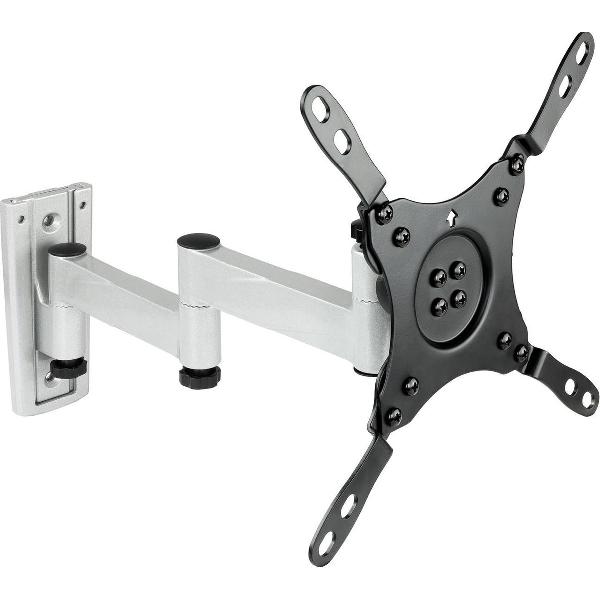 TooQ LP3142TN-S tv-bevestiging 106,7 cm (42'') Zwart, Zilver