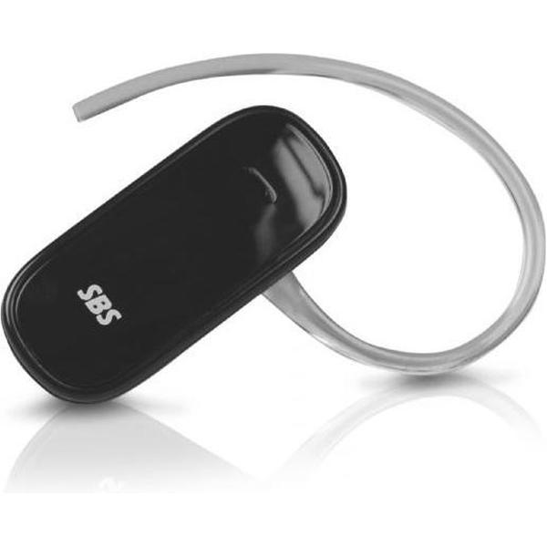 SBS TE0CBH80K oorhaak Monauraal Draadloos Zwart mobiele hoofdtelefoon