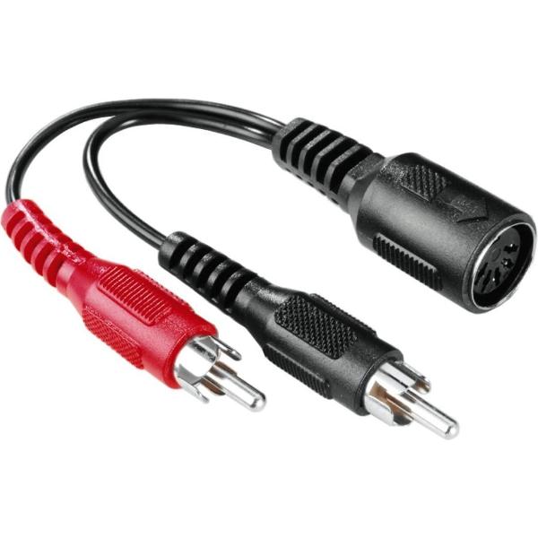 Hama adapter 2cinch plug - DIN-socket