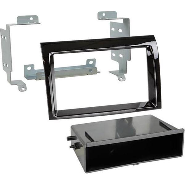 2-DIN paneel Citroen Jumper / Fiat Ducato / Peugeot Boxer 2006- Piano zwart