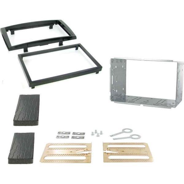 2-DIN frame Peugeot 308 2008 - 2014 Piano Zwart