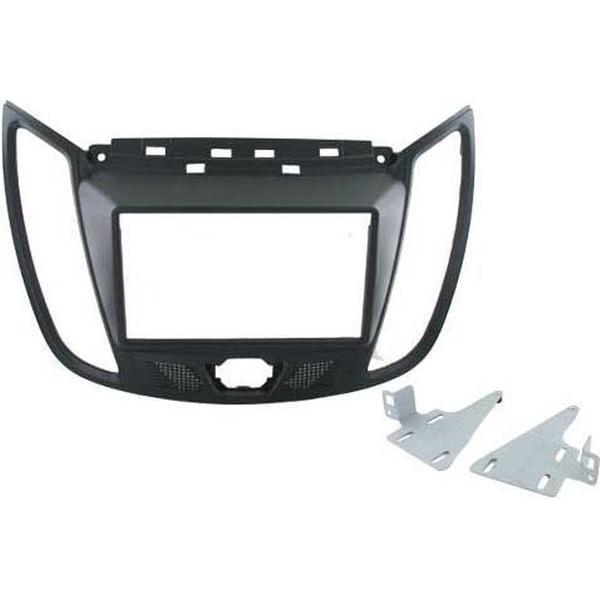 2-DIN frame ECO FRAME FORD KUGA 2013- Mat Zwart zonder gevar