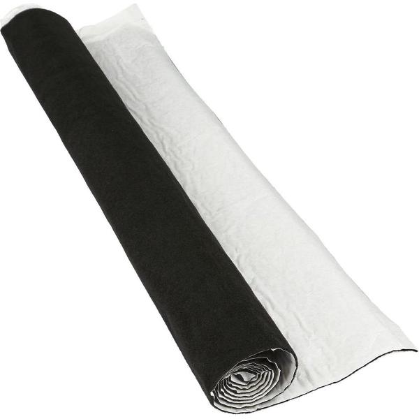 Bekledingsstof zelfklevend 70 x 140cm zwart