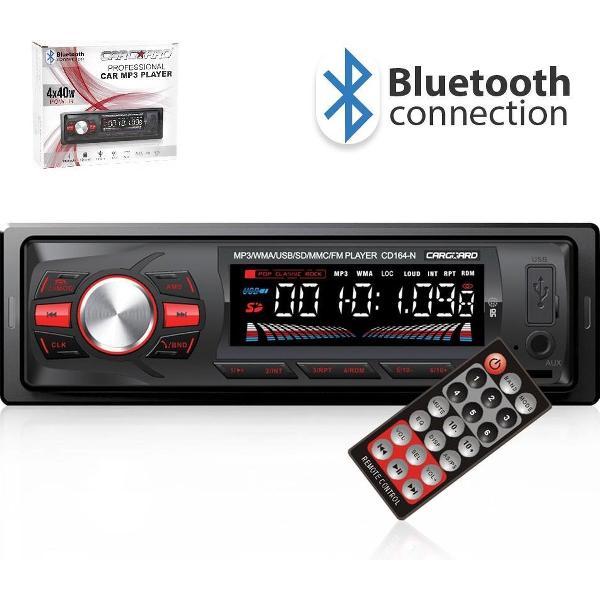 Autoradio met Bluetooth/FM-radio/USB/AUX/SD - Met afstandbediening en USB opladen!