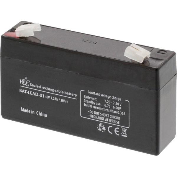 HQ Lead-Acid 6V 1.2Ah Sealed Lead Acid (VRLA)