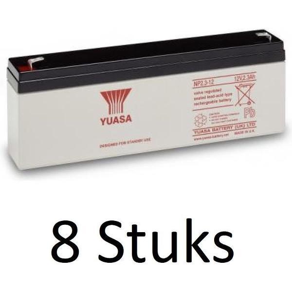 8 Stuks Yuasa lead-acid Batterij NP2.3-12