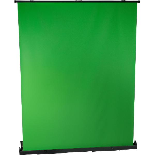 Bresser Opvouwbaar Achtergrondscherm - Chromakey Green - 150x200cm -Incl. Inklapsyteem