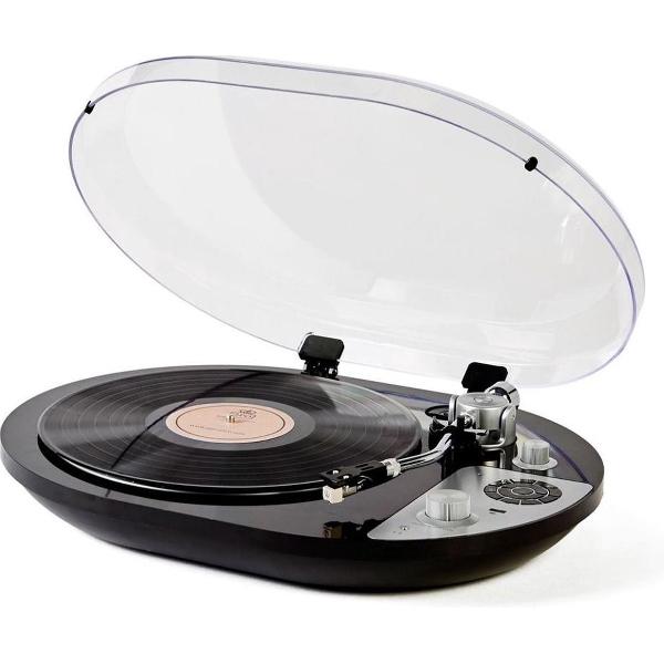 GPO PR50 Premium Line platenspeler met pitch control, bluetooth en encoding functie