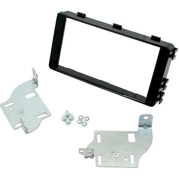 2-DIN Frame Mitsubishi Outlander 2013-2015 Piano Zwart