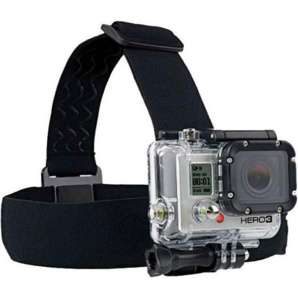 Hoofdband/Head strap voor Gopro en andere actioncams