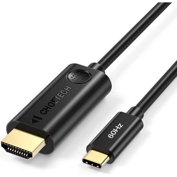 Choetech USB-C naar HDMI kabel 4Kx2K @60Hz - DP Alt Mode - 1.8M