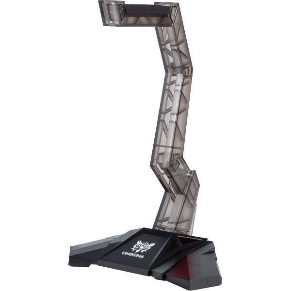 ONIKUMA S-01BLACK, Headset houder, gaming ontwerp, beschermend rubberen kussen, stabiel, zwart