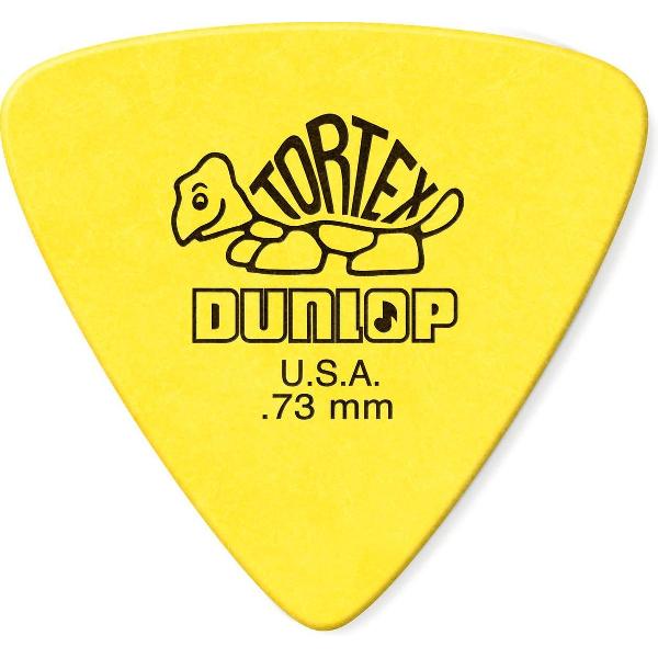 Dunlop Tortex Triangle Pick 0.73mm 12-pack plectrum