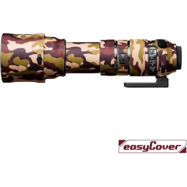 easyCover Lens Oak for Sigma 60-600mm f/4.5-6.3 DG OS HSM | S Brown Camouflage